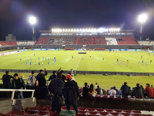 Dron se perdió durante partido de Paraguay