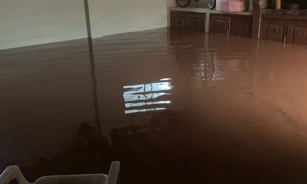 Casas inundadas en Che La Reina